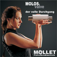 MOLLET Füllstandmesstechnik MOLOSvalve Quetschventile