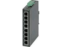 Robuster 8-Port Industrial Gigabit Ethernet Switch