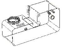 Zeichnung Kraftstofftank BA40